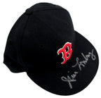 Jim Lonborg Signed New Era Fitted Baseball Hat Boston Red Sox MLB Holo 188010