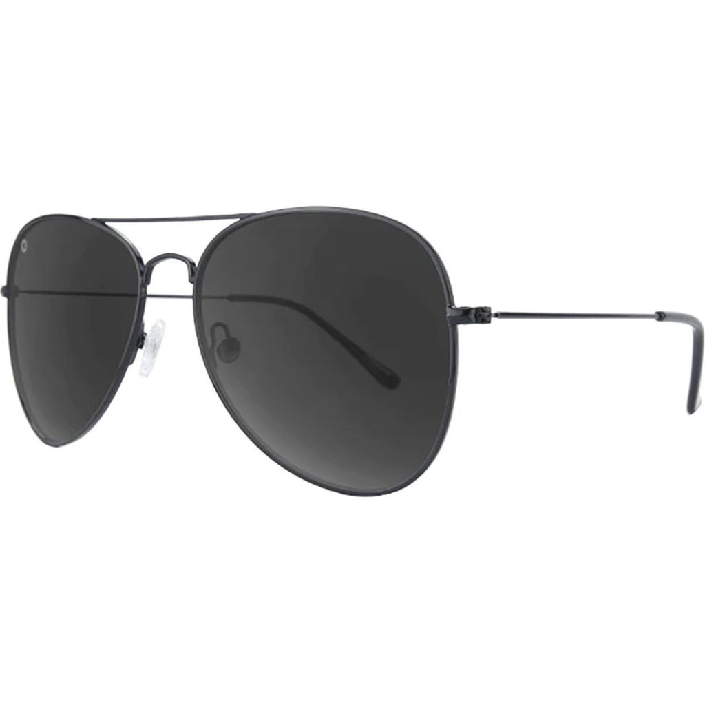 Mile Highs Polarized Sunglasses // Black + Smoke