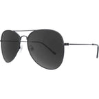 Mile Highs Polarized Sunglasses // Black + Smoke