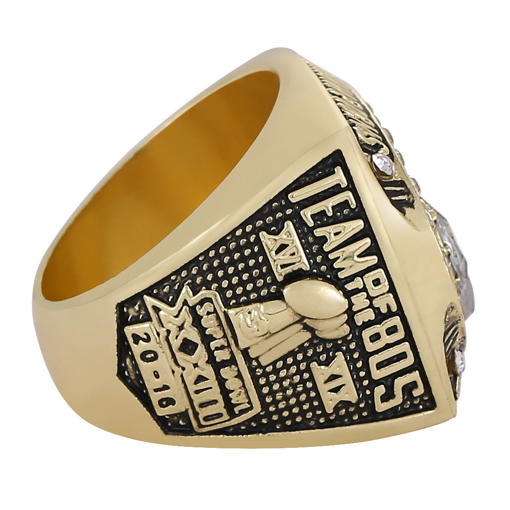 San Francisco 49ers Dynasty Era Ring & Trophy Set – Championship Replica Collector Display