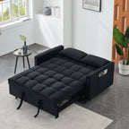 Sofa Bed With Pockets, 3 In 1 Convertible