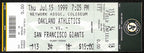 Barry Bonds Breaks Intentional Walk Record Full Ticket Giants 7/15/1999 187531