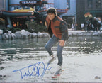 Michael J Fox "Back to the Future II" Signed/Auto 16x20 Photo Beckett 164145