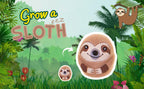 Grow A Sloth Toy - Just Add Water 600% Larger! Children Stocking Stuffer