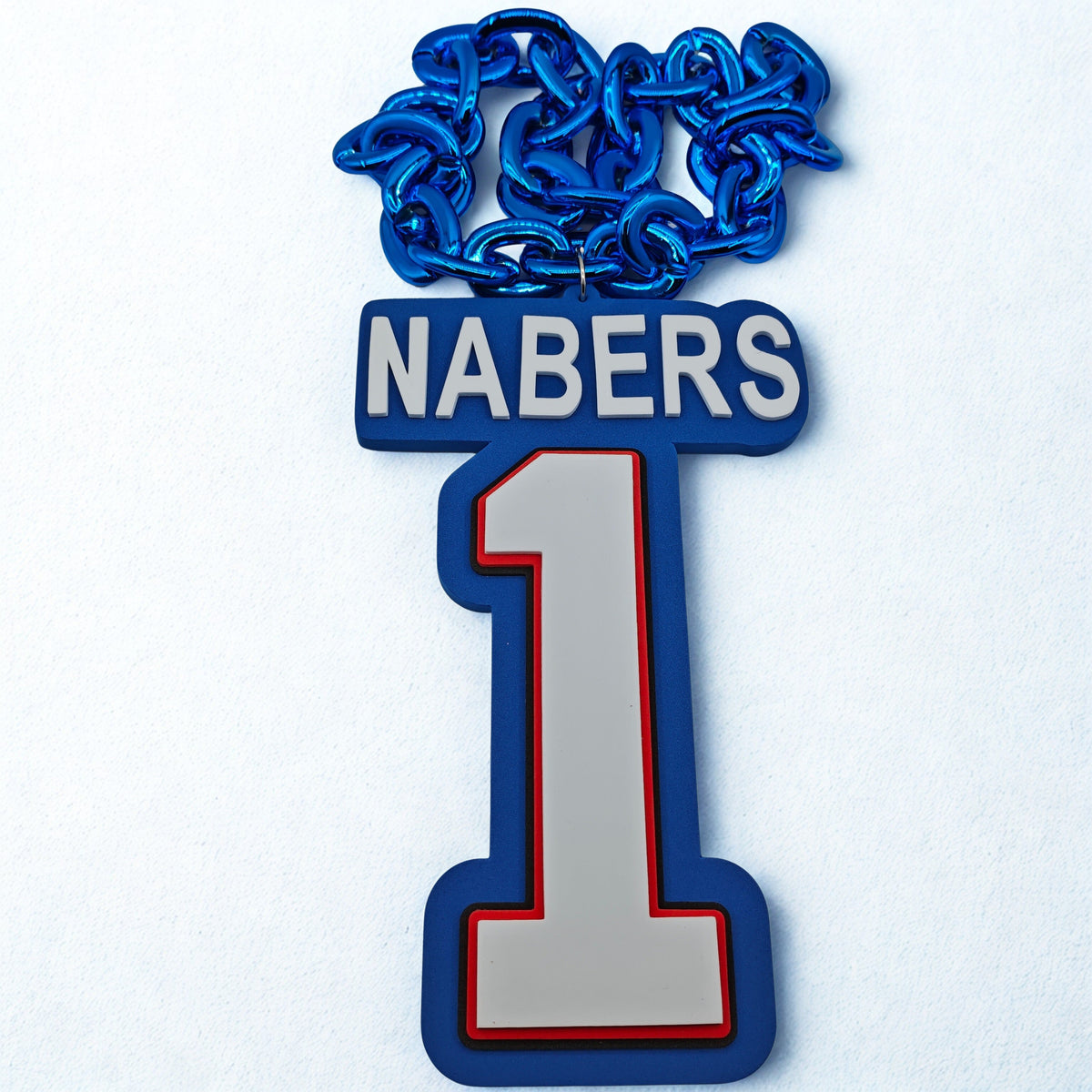 Player 3D Logo EVA Foam Necklace 30 inches – The Perfect Game Day Gift for Fans