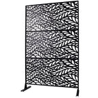 Outdoor & Indoor Privacy Screen - Black