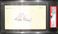 Roger Maris Signed/Auto 3x5 Index Card New York Yankees PSA/DNA 187227