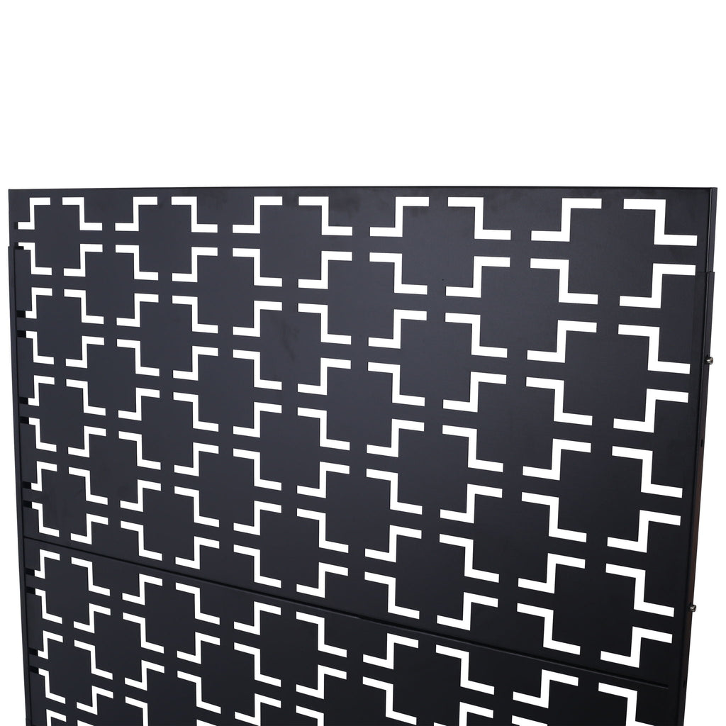 Outdoor / Indoor Privacy Screen - Black