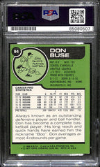 Don Buse Signed 1977 Topps Card #94 Indiana Pacers PSA/DNA 185701