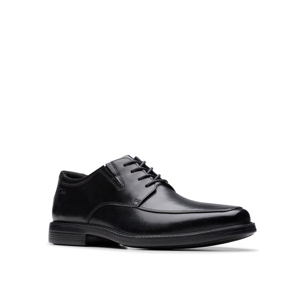 Cosgrove Apron // Apron Toe Oxford // Black Leather