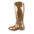 Women's Leather Knee-High Boots // Brown