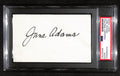 Jane Adams Signed 3x5 Index Card "Frazier" PSA/DNA 183943