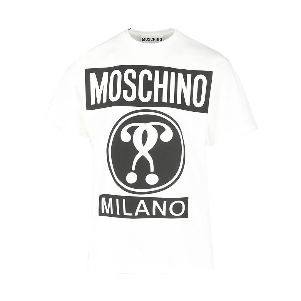 Unisex Bold Logo T- Shirt // White + Black