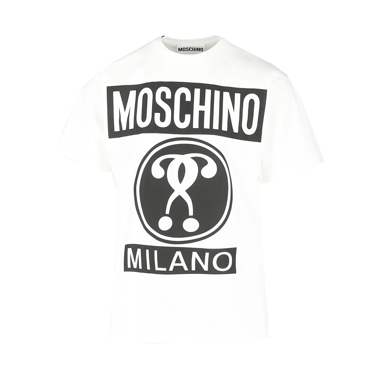 Unisex Bold Logo T- Shirt // White + Black