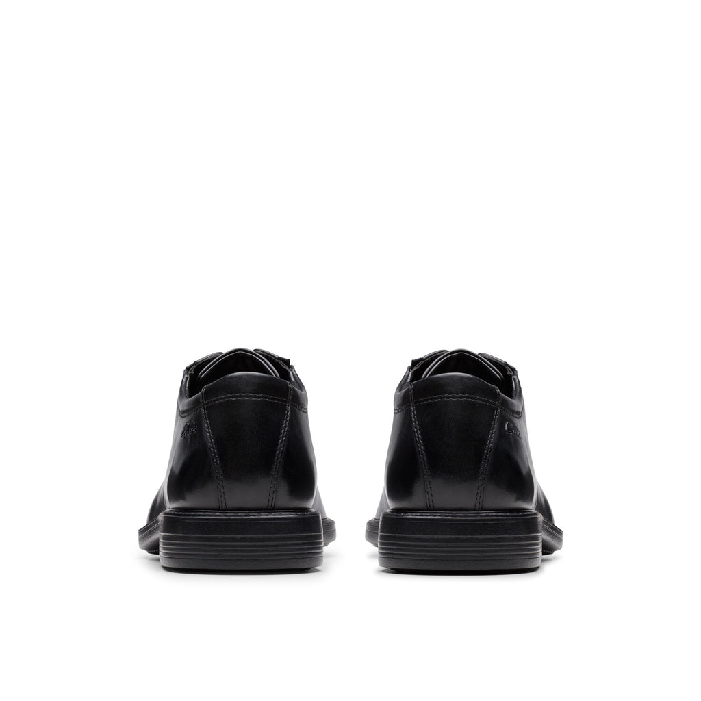 Cosgrove Apron // Apron Toe Oxford // Black Leather