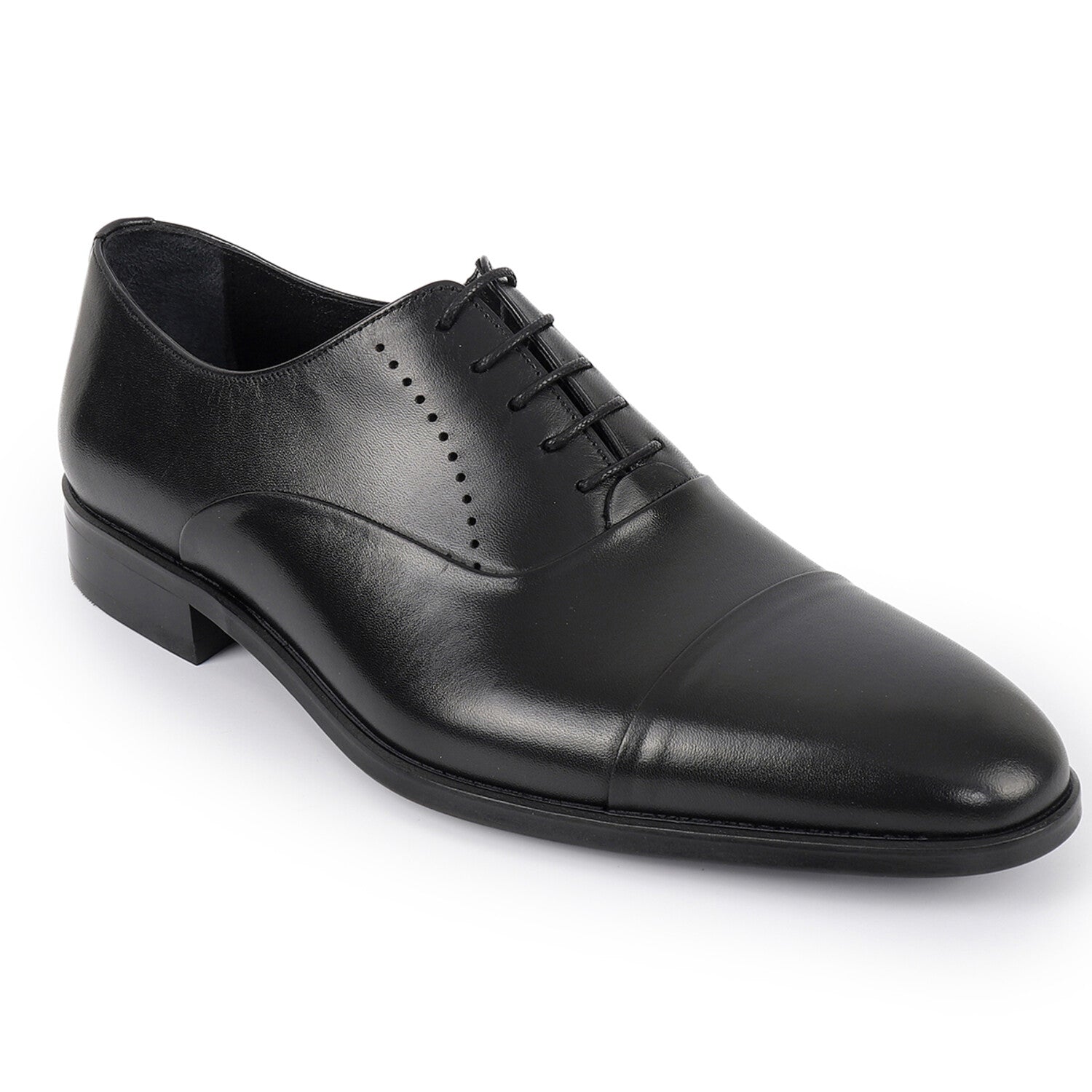 Dinero Cap Toe Oxford Dress Shoes // Black