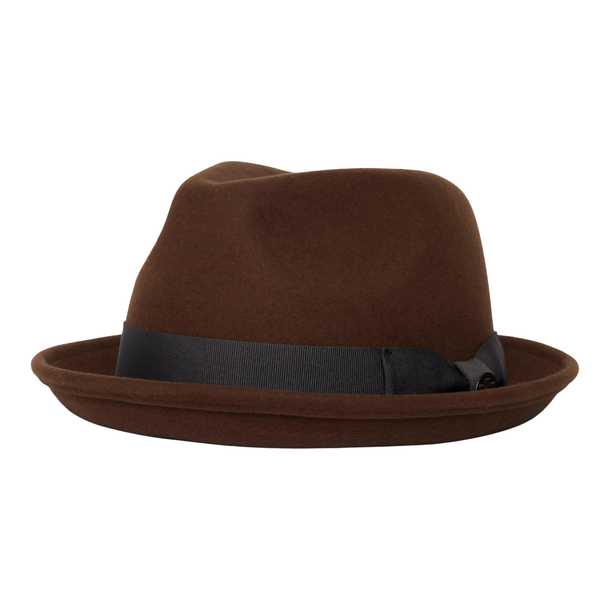 Goorin Bros Charlestowne Wool Fedora Hat — Brown