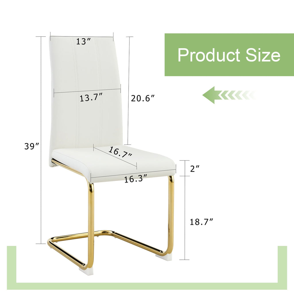 Luxury Aesthetic Upholstered Dining Chairs