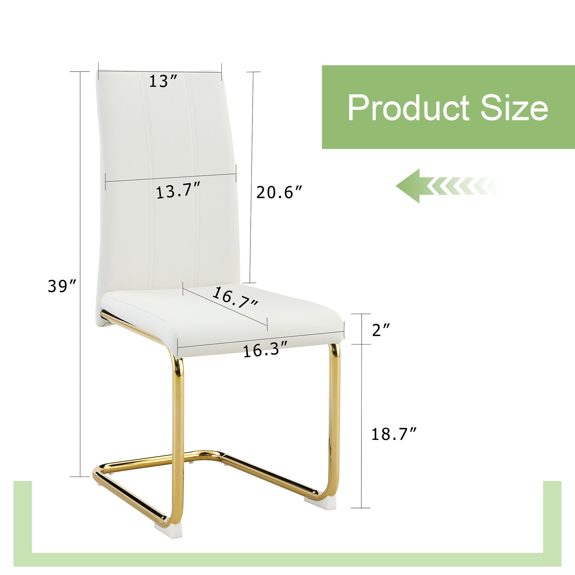 Luxury Aesthetic Upholstered Dining Chairs
