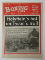 July 21, 1989 Boxing News Magazine Mike Tyson vs. Evander Holyfield