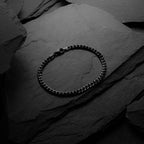 Cuban Chain Bracelet, 5MM - Stealth