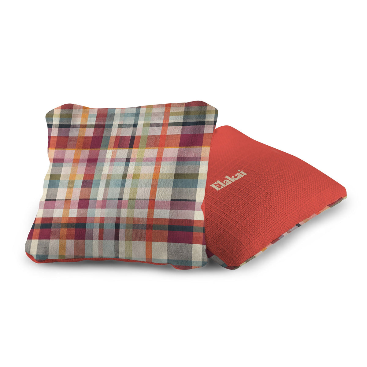 6-in Dual-Sided Cornhole Bags | Plaid Collection