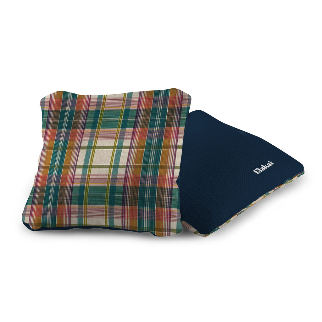 6-in Dual-Sided Cornhole Bags | Plaid Collection