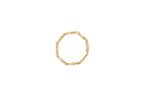 14K Yellow Gold Princess and Baguette Cut Diamond Beaded Bracelet (3.00 cttw, H-I Color, SI1-SI2 Clarity)