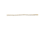 14K Yellow Gold Princess and Baguette Cut Diamond Beaded Bracelet (3.00 cttw, H-I Color, SI1-SI2 Clarity)