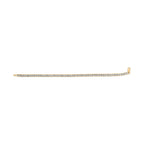 10K Yellow Gold 1.0 Cttw Round Diamond Pave Link Bracelet