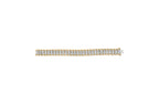 10K Yellow Gold 4.00 Cttw Pave Diamond Classic Link 7" Bracelet (I-J Color, I2-I3 Clarity)
