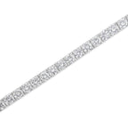 IGI Certified 5.0 Cttw Cut Diamond 14K White Gold Classic 7â€ Tennis Bracelet (H-I Color, I1-I2 Clarity)