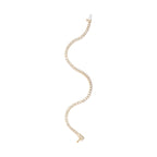 14K Yellow Gold 6.0 Cttw Classic 4 Prong Set Round Brilliant Cut Diamond Tennis Bracelet (K-L Color, VS2-SI1 Clarity) - 7.25"