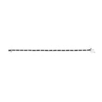 .925 Sterling Silver Black and White Diamond Tennis Bracelet (I-J Color, I2-I3 Clarity) - 7.25" Inches