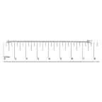 14K Gold 5.0 Cttw Lab Grown Diamond Tennis Bracelet (F-G Color, VS1-VS2 Clarity) - 7.25" Inches