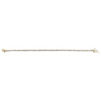 14K Gold 5.0 Cttw Lab Grown Diamond Tennis Bracelet (F-G Color, VS1-VS2 Clarity) - 7.25" Inches