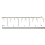 14K Gold 5.0 Cttw Lab Grown Diamond Tennis Bracelet (F-G Color, VS1-VS2 Clarity) - 7.25" Inches