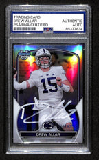 Drew Allar Penn State Signed/Auto 2023 Bowman U Card #BU-24 PSA/DNA 193356