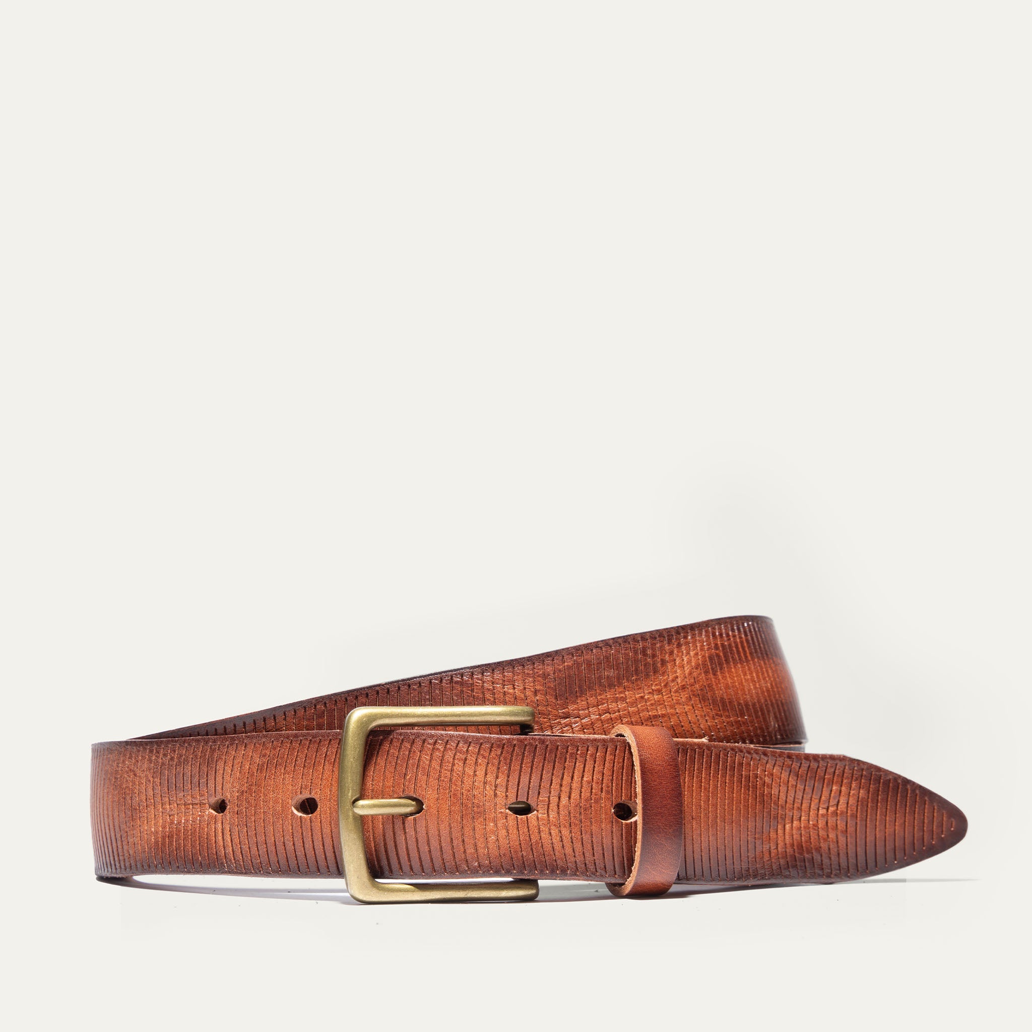 Crescent Embossed Belt