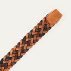 Tri-Color Braided Belt