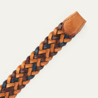 Tri-Color Braided Belt