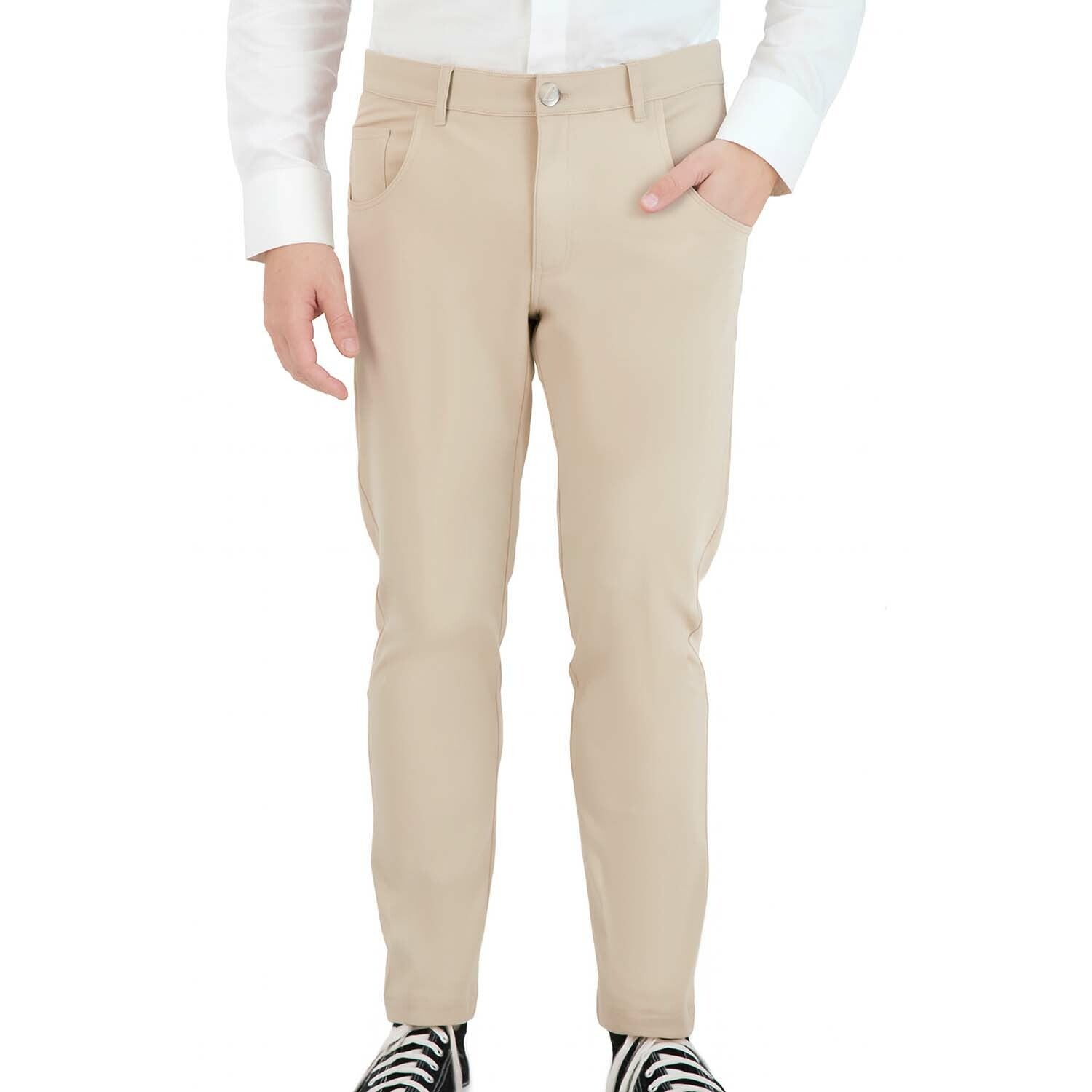 Casual 5-Pocket All Day Tech Stretch Pant // Khaki