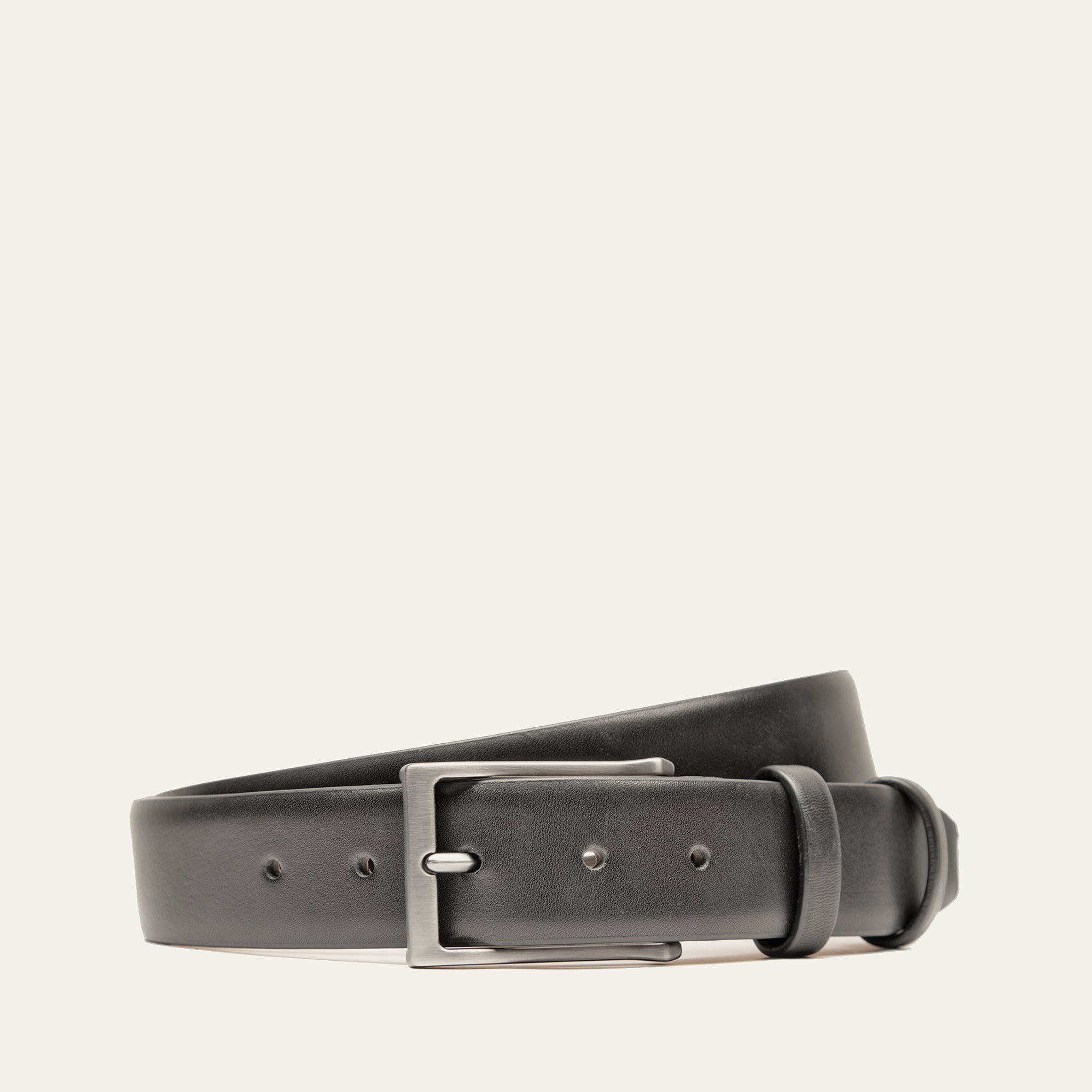 Glazed Calfskin Belt