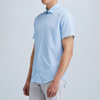 Phoenix Short Sleeve Shirt // Blue Paisley