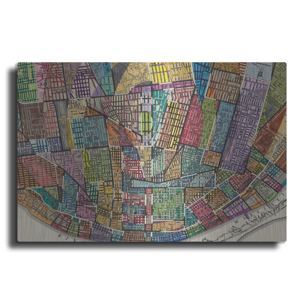 Modern Map of St. Louis