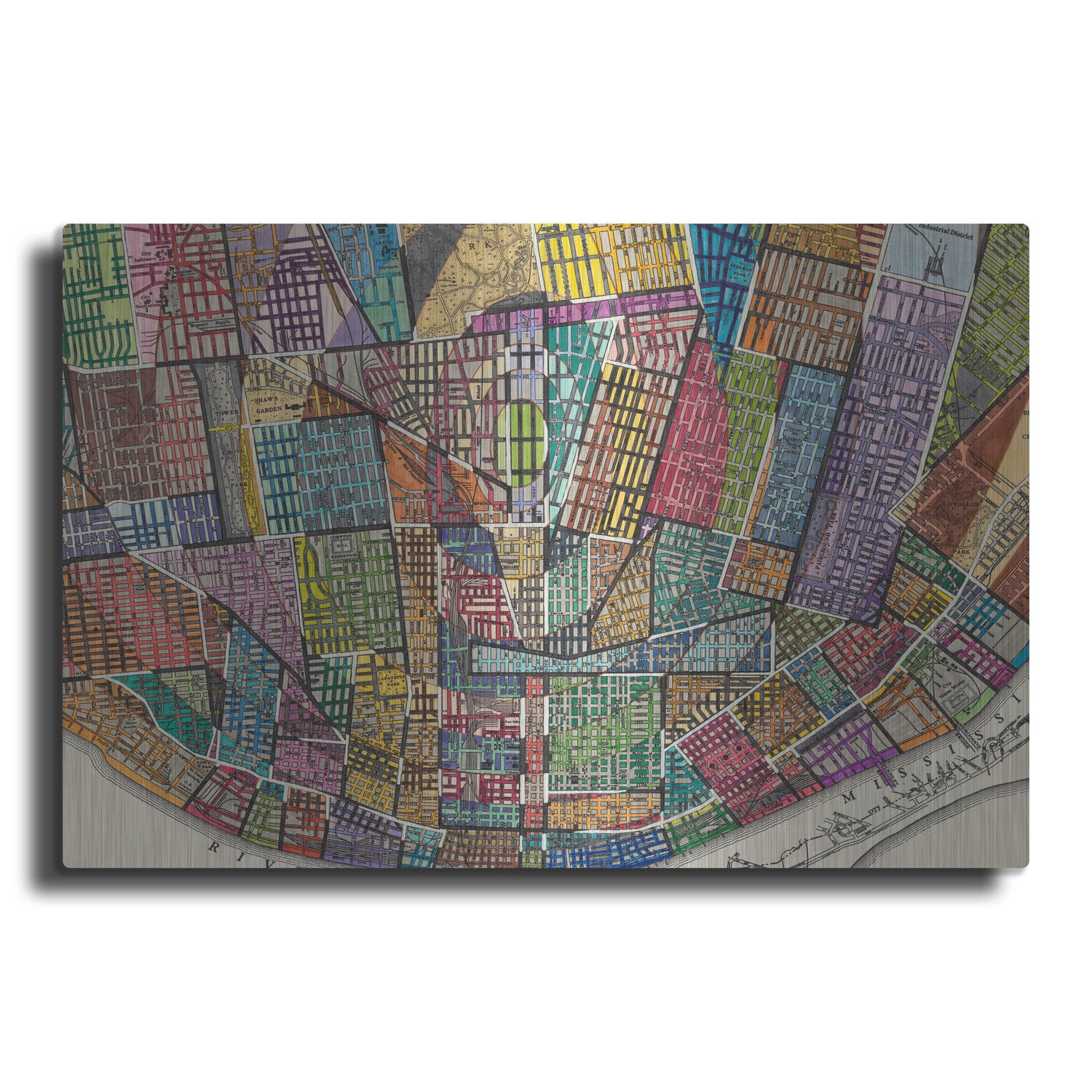 Modern Map of St. Louis