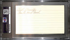 Bill Parcells HOF Signed/Auto 3x5 Index Card New York Giants PSA/DNA 187458