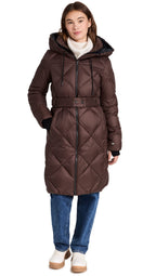 Soia & Kyo Women's Briony Parka, Oak, Brown, S
