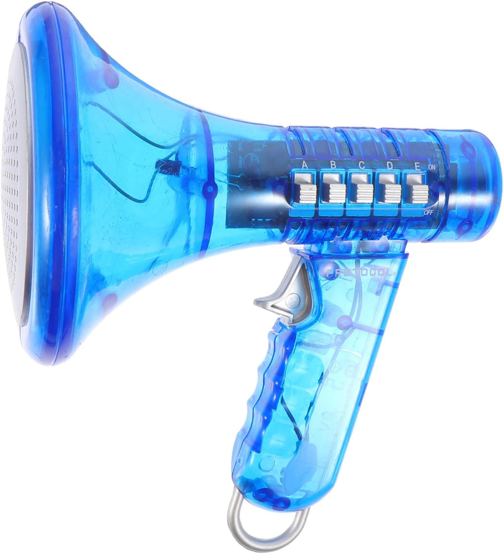 Voice Changer Megaphone Toy – 10 Funny Sound Effects Bullhorn Mic – Kids & Adult