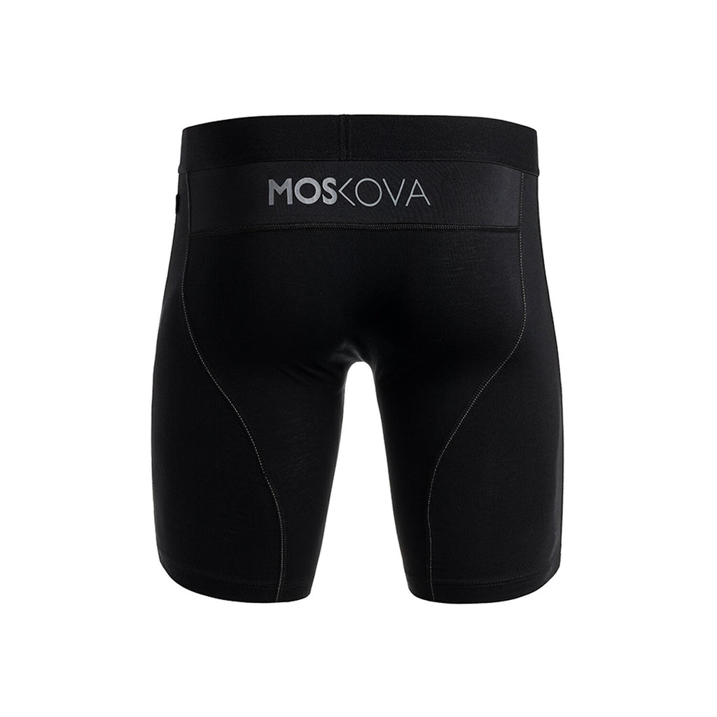 M2 Cotton Boxer // Long Inseam // Phantom Black
